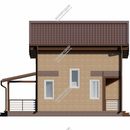 Проект одноэтажного дома с мансардным этажом Салми из СИП панелей | фото, отзывы, цена