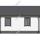Проект одноэтажного дома «Мотивация» из СИП панелей | фото, отзывы, цена