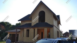 Дом из СИП панелей в Коломенском районе, деревне Паново двухэтажный 169,4 м2 из СИП панелей | фото, отзывы, цена