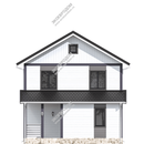Проект двухэтажного дома «Семейный очаг» из СИП панелей | фото, отзывы, цена