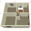 Проект двухэтажного дома «Семейный очаг» из СИП панелей | фото, отзывы, цена