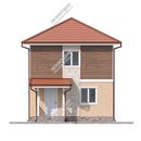 Проект двухэтажного дома «Импульс» из СИП панелей | фото, отзывы, цена