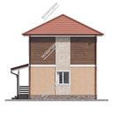 Проект двухэтажного дома «Импульс» из СИП панелей | фото, отзывы, цена