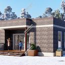 Проект одноэтажного дома Анжелика из СИП панелей | фото, отзывы, цена