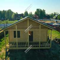 Дом в деревне Мишнево одноэтажный 161,5 м² из СИП панелей | фото, отзывы, цена