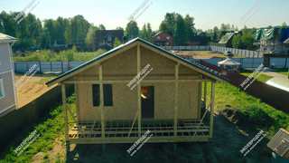 Дом в деревне Мишнево одноэтажный 161,5 м² из СИП панелей | фото, отзывы, цена