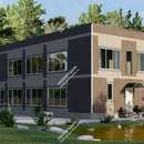 Проект двухэтажного дома Синдос из СИП панелей | фото, отзывы, цена
