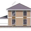 Проект двухэтажного дома «Сантория» из СИП панелей | фото, отзывы, цена