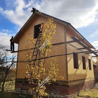 Дом в селе Городковичи, Рязанской области с мансардным этажом 108 м² | фото, отзывы, цена