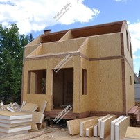 Дом в деревне Сивково двухэтажный 103,2 м² из СИП панелей | фото, отзывы, цена