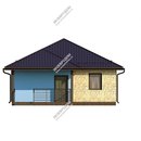 Проект одноэтажного дома «Густавус» из СИП панелей | фото, отзывы, цена