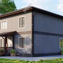 Проект двухэтажного дома «Севастополь» из СИП панелей | фото, отзывы, цена