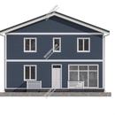 Проект двухэтажного дома «Кельн» из СИП панелей | фото, отзывы, цена