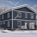 Проект двухэтажного дома «Кельн» из СИП панелей | фото, отзывы, цена