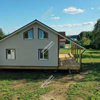 Дом в деревне Лубенки одноэтажный 162,3 м² из СИП панелей | фото, отзывы, цена