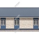 Проект одноэтажного дома «Дели» из СИП панелей | фото, отзывы, цена