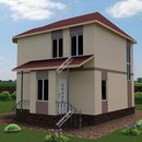 Проект двухэтажного дома «Колорит» из СИП панелей | фото, отзывы, цена