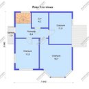 Проект двухэтажного дома «Колорит» из СИП панелей | фото, отзывы, цена