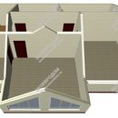 Проект двухэтажного дома с мансардным этажом «Капучино» из СИП панелей | фото, отзывы, цена