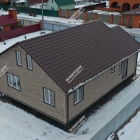Дом в Воскресенске, Московской области  одноэтажный 112,4 м² из СИП панелей | фото, отзывы, цена