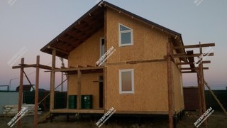 Фотографии строительства дома из СИП панелей в Брянском районе Брянской области, село Глинищево | фото, отзывы, цена