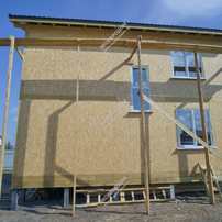 Дом в поселке Воладарского двухэтажный 135,0 м² из СИП панелей | фото, отзывы, цена