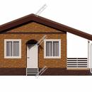 Проект одноэтажного дома Неман из СИП панелей | фото, отзывы, цена