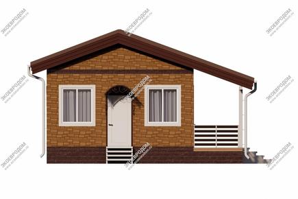 Проекты домов и коттеджей из сип панелей в Южно-Сахалинске под ключ с ценами года