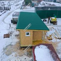 Дом в деревне Ильинское одноэтажный 51,0 м² из СИП панелей | фото, отзывы, цена