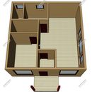 Проект одноэтажного дома «Экономный» из СИП панелей | фото, отзывы, цена
