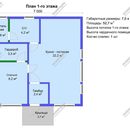 Проект одноэтажного дома «Экономный» из СИП панелей | фото, отзывы, цена