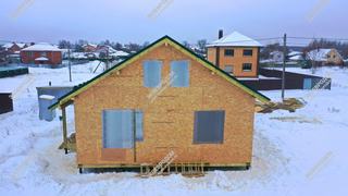 Дом в городе Егорьевске одноэтажный 111,7 м² из СИП панелей | фото, отзывы, цена