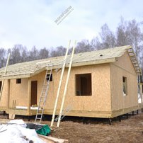 Дом в ТСН Лесное озеро одноэтажный 120,1 м² из СИП панелей | фото, отзывы, цена