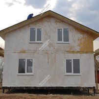 Дом в КП Солнечные дали одноэтажный с мансардным этажом 172,3 м² из СИП панелей | фото, отзывы, цена