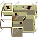 Проект трехэтажного дома с мансардным этажом «Центурион» из СИП панелей | фото, отзывы, цена