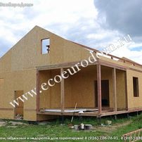 Фотографии строительства дома из СИП панелей в городском округе Кашира Московской области, деревня Горки из СИП панелей | фото, отзывы, цена
