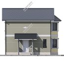 Проект двухэтажного дома «Сицилия» из СИП панелей | фото, отзывы, цена