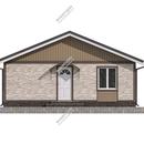 Проект одноэтажного дома «Ювелия» из СИП панелей | фото, отзывы, цена
