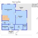 Проект одноэтажного дома с мансардным этажом «Хомер» из СИП панелей | фото, отзывы, цена