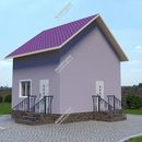 Проект двухэтажного дома «Русанцево» из СИП панелей | фото, отзывы, цена