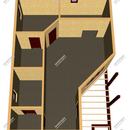 Проект одноэтажного дома «Орли» из СИП панелей | фото, отзывы, цена