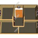 Проект одноэтажного дома с мансардным этажом «Юкон» из СИП панелей | фото, отзывы, цена