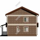 Проект двухэтажного дома Диона из СИП панелей | фото, отзывы, цена