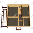 Проект двухэтажного дома Диона из СИП панелей | фото, отзывы, цена