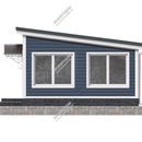 Проект одноэтажного дома «Лиам» из СИП панелей | фото, отзывы, цена