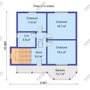 Проект двухэтажного дома «Новелла» из СИП панелей | фото, отзывы, цена