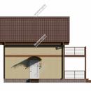 Проект одноэтажного дома с мансардным этажом «Декан» из СИП панелей | фото, отзывы, цена
