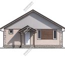 Проект одноэтажного дома «Жемчужина» из СИП панелей | фото, отзывы, цена