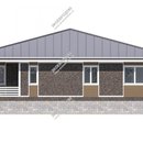 Проект одноэтажного дома «Раздолье» из СИП панелей | фото, отзывы, цена