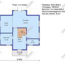 Проект одноэтажного дома с мансардным этажом «Андромеда» из СИП панелей | фото, отзывы, цена